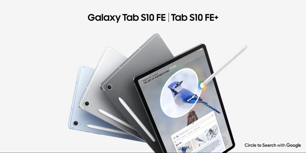 三星平板推薦 Galaxy Tab S10 FE+ 為 13.1 吋大平板,適合多視窗作業,提升工作效率 2026 年工作平板推薦 - 三星平板 Galaxy Tab S10 FE+